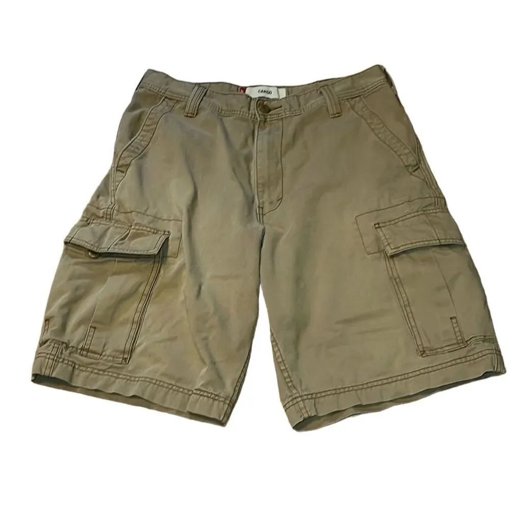 Levi’s Cargo Shorts, 100% Cotton, tan, Khaki, 33